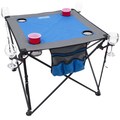 Cod Usa Folding Wine Table, Blue/Gray 820118